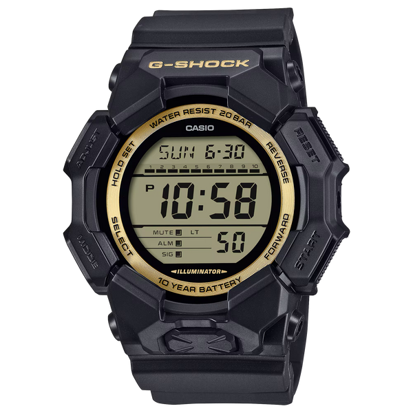 Casio G-Shock GD-010GB-1A9DR Digital Black/Gold