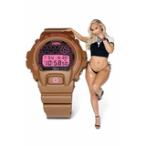 Casio G-Shock x Hardies NYC DW-6900HH-5DR Digital Brown/Pink