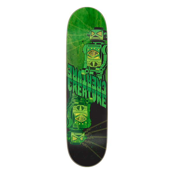 Creature Fiend Twin Robot Birch Skateboard Deck 8.20" x 32.00"