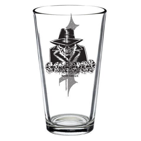 Deathwish Dealers Choice Pint Glass