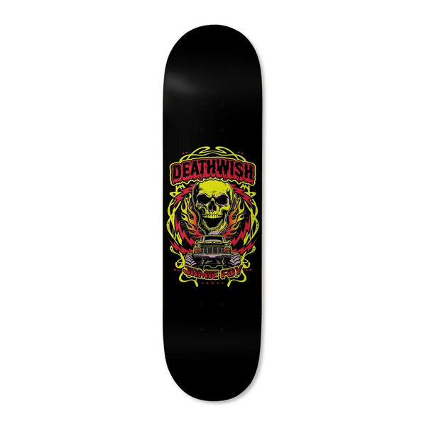Deathwish Jamie Foy Mash The Throttle Skateboard Deck 8.125
