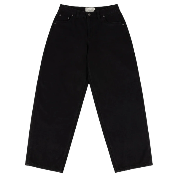 Dime Baggy Denim Pants Black