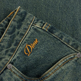 Dime Baggy Denim Pants Sandblasted Pine