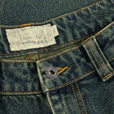 Dime Baggy Denim Pants Sandblasted Pine