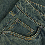 Dime Baggy Denim Pants Sandblasted Pine