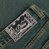 Dime Baggy Denim Pants Sandblasted Pine