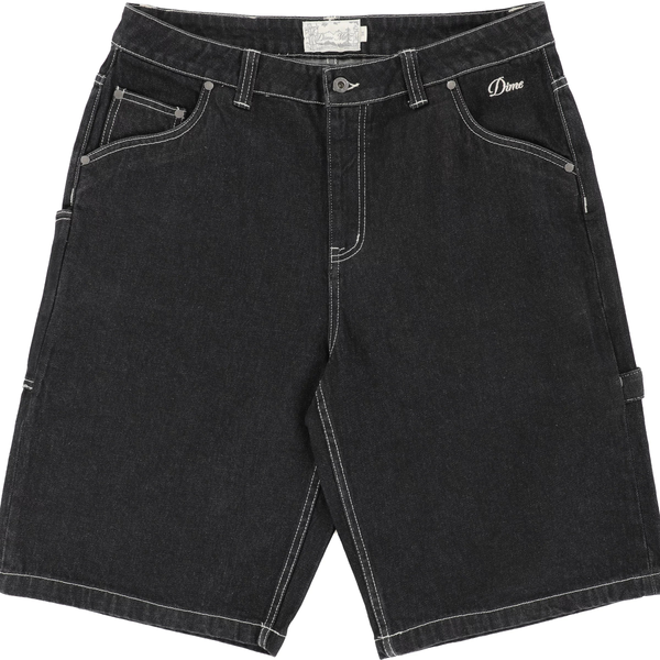 Dime Classic Denim Shorts Black Washed