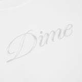 Dime Cursive T-Shirt White