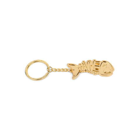 Dime Logo Bones Keychain Gold