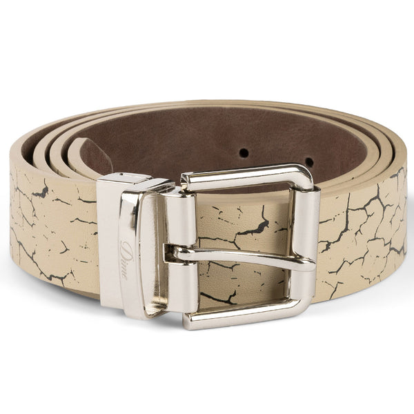 Dime Reversible Leather Belt Beige/Brown
