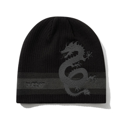 Butter Goods Dragon Skully Beanie Black