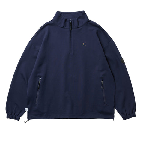 EVISEN Punch Half Zip Sweat Navy