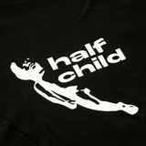 Half Child Half Baby T-Shirt Black