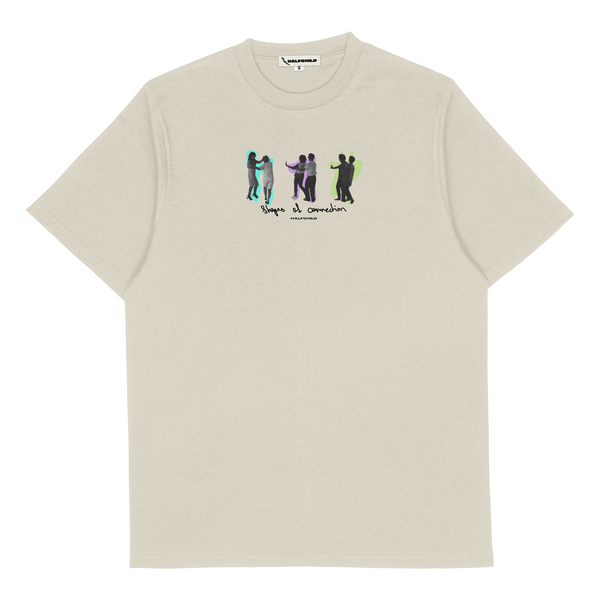 Half Child Shapes T-Shirt Milk