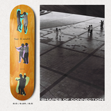 Half Child Shapes of Connection Skateboard Deck 8.25