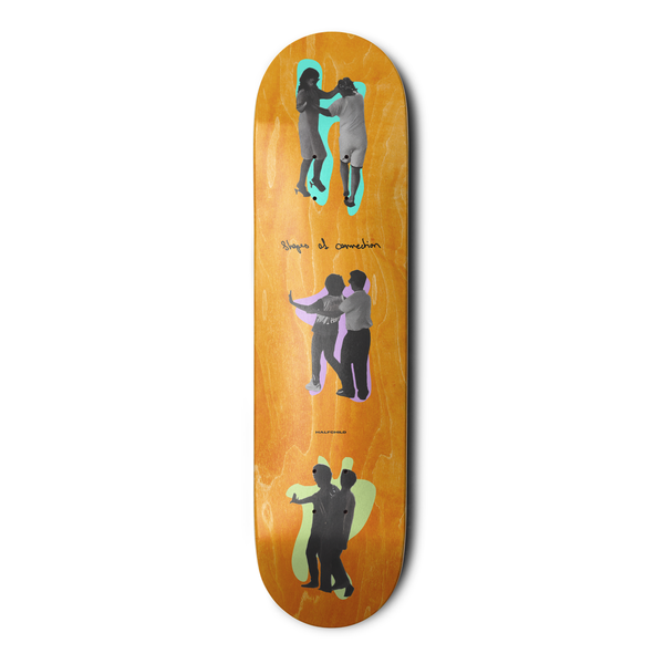 Half Child Shapes of Connection Skateboard Deck 8.25