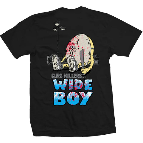 Heroin Curb Killer Wide Boy T-Shirt Black