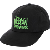 Heroin Script Snapback Black/Green
