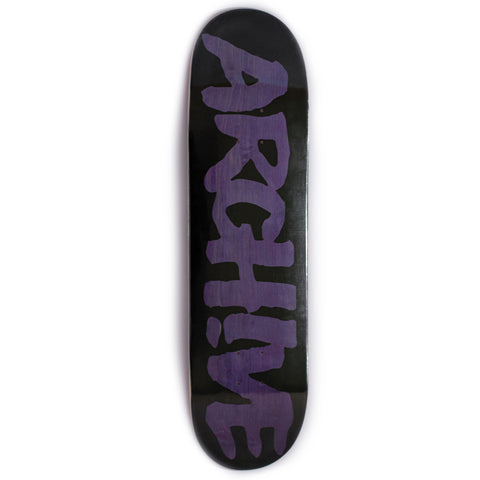Archive Grain Purple Skateboard Deck 8.25"