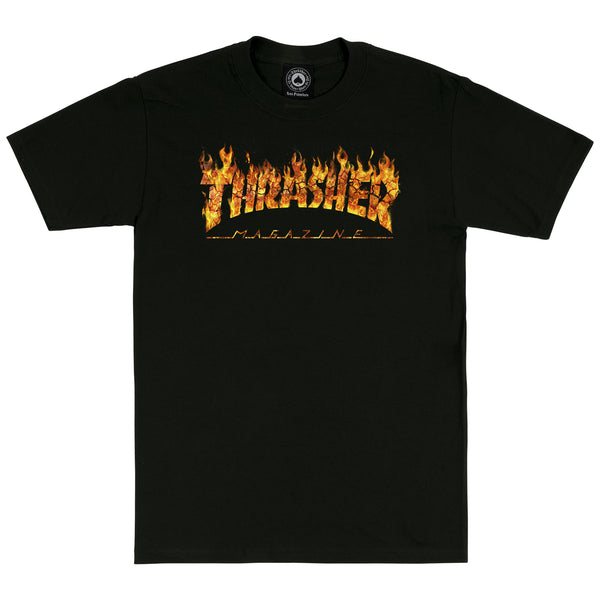Thrasher Inferno T-Shirt Black