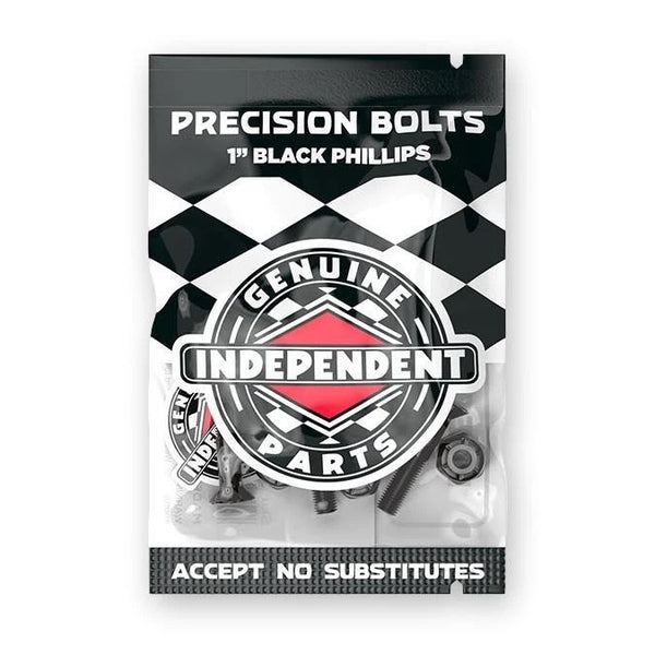 Independent Genuine Parts Phillips Hardware 1" in Black/Silver