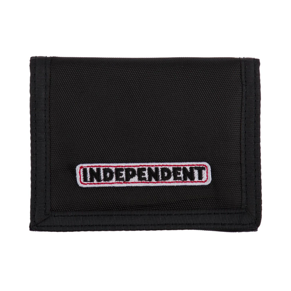 Independent Velcro Bar Logo Wallet Black