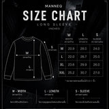 Manneq Chome Head Long Sleeve T-Shirt White
