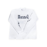 Manneq Chome Head Long Sleeve T-Shirt White