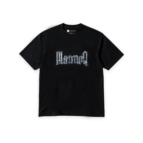 Manneq Chome Head T-Shirt Black