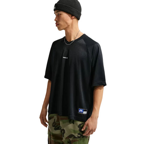 Nike SB Jacquard Skate Jersey Top Black