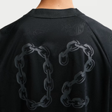 Nike SB Jacquard Skate Jersey Top Black