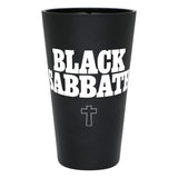 OJ Black Sabbath Pint Glass Black Frosted