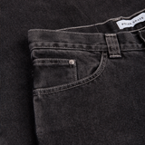 Polar 93 Denim Pants Silver Black