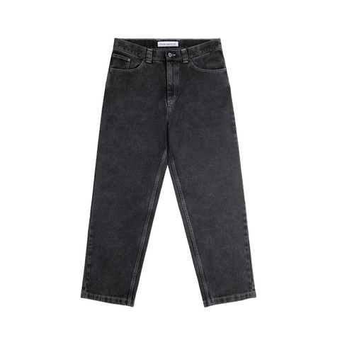 Polar 93 Denim Pants Silver Black