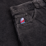 Polar Big Boy Denim Pants Silver/Black