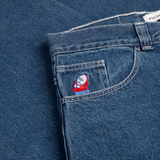 Polar Big Boy OG Logo Denim Pants Blue Wash