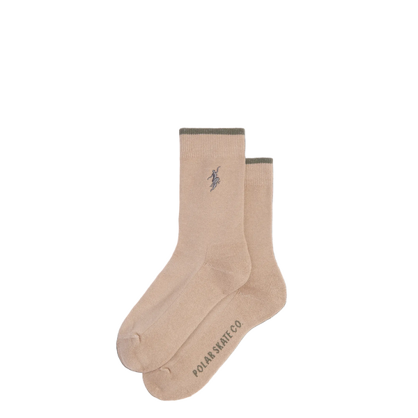 Polar Business No Complies Forever Socks Army Beige/Olive