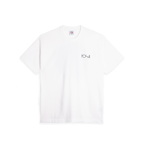 Polar Fill Logo Klez Crossing T-Shirt White