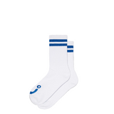 Polar Rib Socks Happy Sad White/Blue