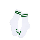 Polar Rib Socks Happy Sad White/Green