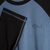 Polar Stevie Longsleeve T-Shirt Grey Blue/Black
