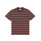Polar Stripe T-Shirt Brown/Red