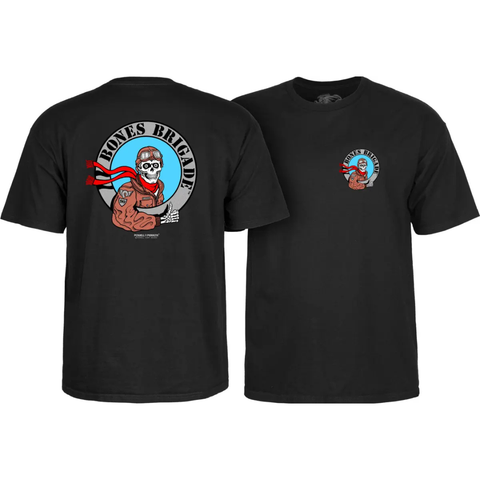 Powell Peralta Bones Brigade Pilot Ripper Series 17 T-Shirt Black