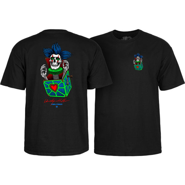 Powell Peralta Chris Hiett Skull T-Shirt Black