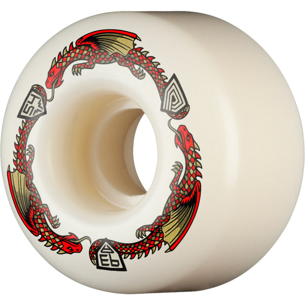 Powell Peralta Dragons Formula Red 93A V4 Skateboard Wheels 54mm x 34mm
