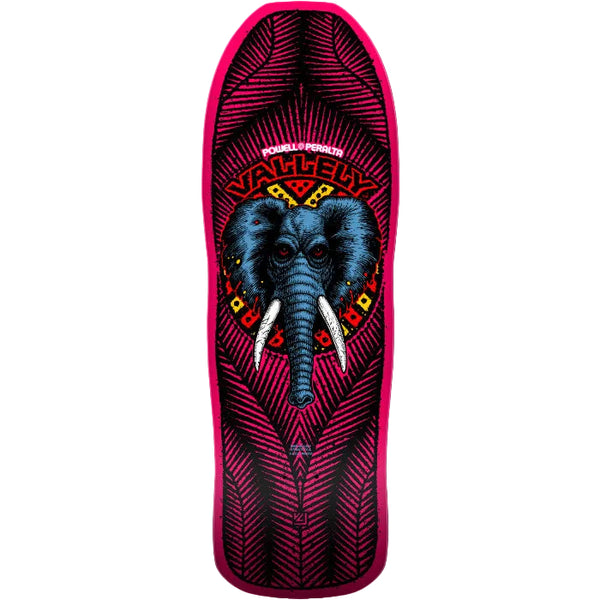 Powell Peralta Mike Vallely Elephant Pink Old School Deck 9.85" x 30"