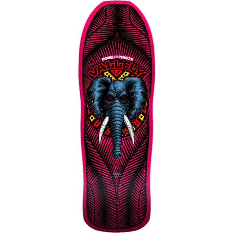 Powell Peralta Mike Vallely Elephant Pink Old School Deck 9.85" x 30"