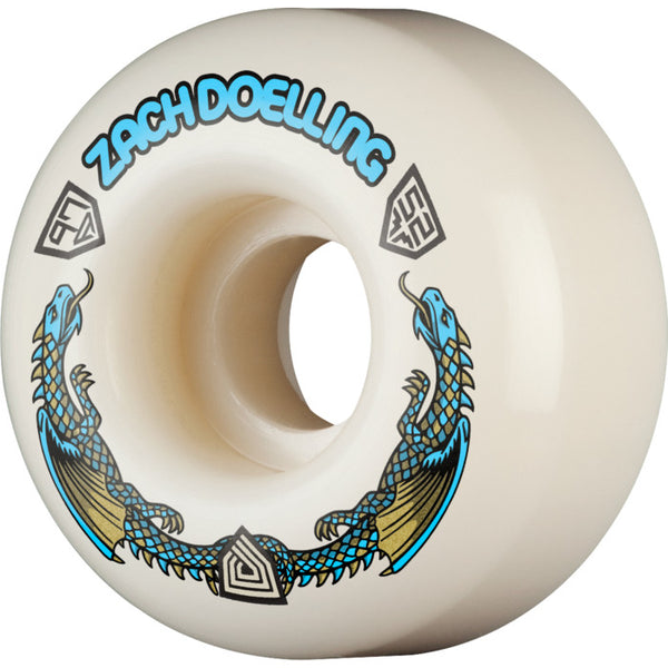 Powell Peralta Pro Doelling Dragons Formula Blue 97A V1 Skateboard Wheels 52mm x 31mm