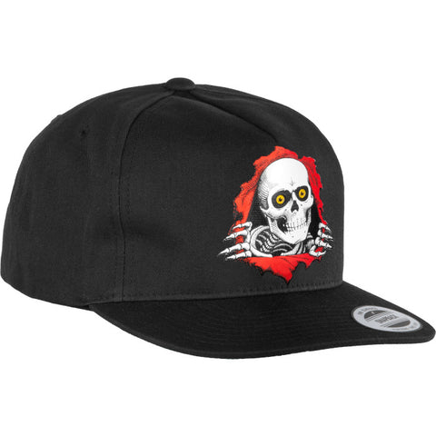 Powell Peralta Ripper "2" Snapback Cap Black