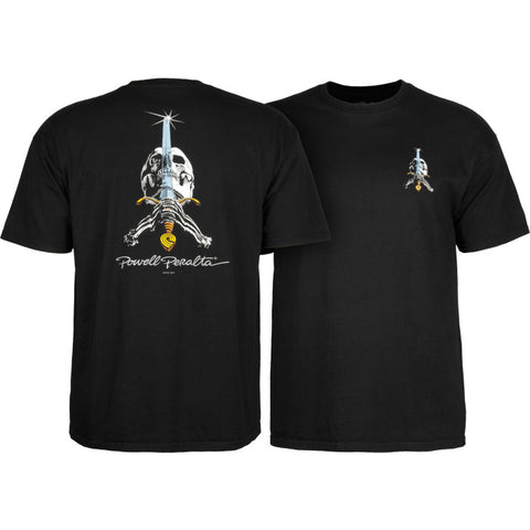 Powell Peralta Skull & Sword T-shirt Black